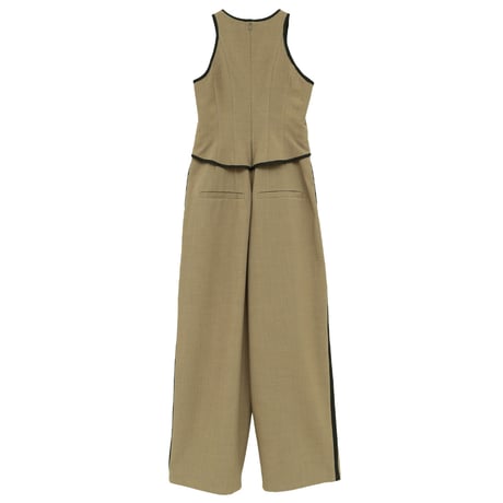 CLANE クラネ “BUSTIER LAYERED ALL IN ONE” ビスチェレイヤードオールインワン