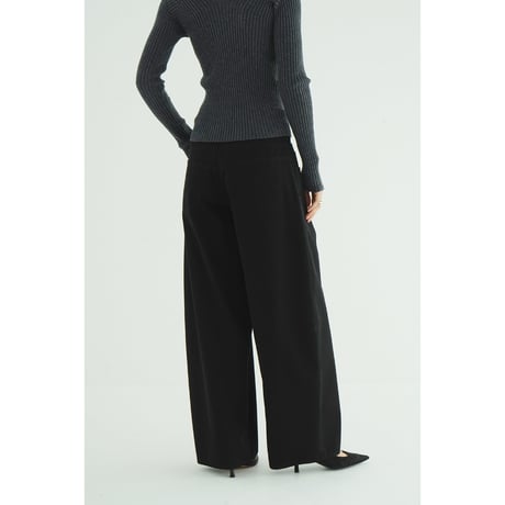 CLANE クラネ “LOW WAIST BARREL PANTS” ローウエストバレルパンツ