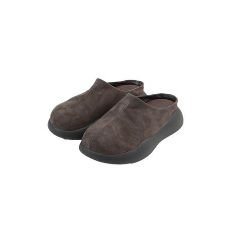 CLANE クラネ “SUEDE PUFF SLIPONS” スエードパフスリッポン