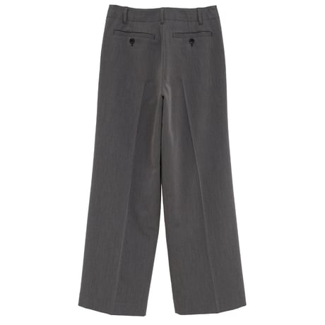 CLANE クラネ “LOW WAIST TUCKED LOOSE SLACKS” ローウエストタックルーズパンツ