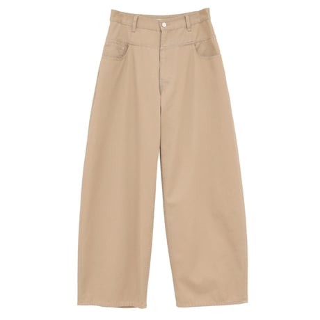 CLANE クラネ “LOW WAIST BARREL PANTS” ローウエストバレルパンツ
