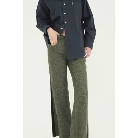 CLANE クラネ “CORDUROY PANEL MELANGE PANTS” コーデュロイパネルメランジパンツ