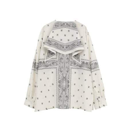 CLANE クラネ “BANDANA SHIRTS” バンダナシャツ