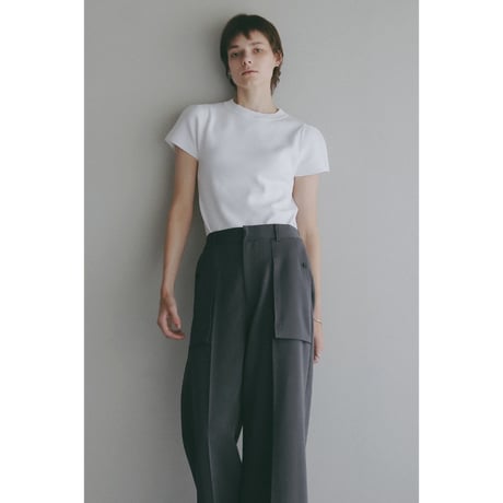 MANOF マノフ “MINI CUP PUFF KNIT TOPS” ミニカップパフニットトップス