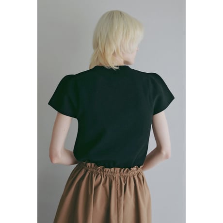 MANOF マノフ “MINI CUP PUFF KNIT TOPS” ミニカップパフニットトップス