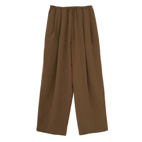 CLANE クラネ “DRAWSTRING LOOSE TUCK PANTS” ドローストリングルーズタックパンツ