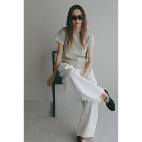 MANOF マノフ “MINI CUP PUFF KNIT TOPS” ミニカップパフニットトップス