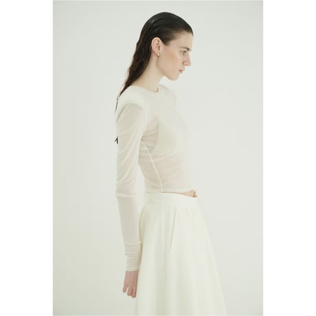 CLANE クラネ “FLOCKY FORM TIGHT TOPS” フロッキーフォームタイトトップス