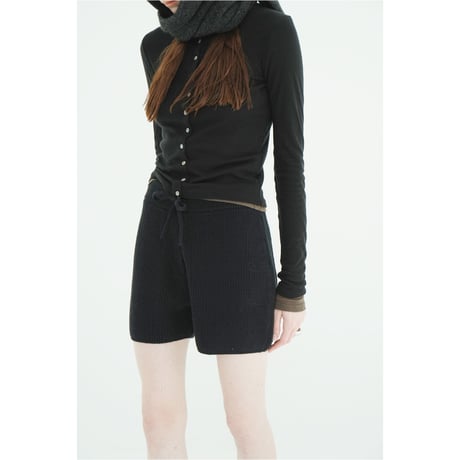 CLANE クラネ “KNIT SHORT PANTS” ニットショートパンツ