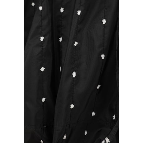 CLANE クラネ “W FACE DOT SLEEVELESS RIBBON TOPS” ダブルフェイスドットスリーブレスリボントップス