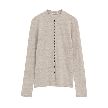 CLANE クラネ “BUTTON DETAIL CUT TOPS” ボタンディティールカットトップス