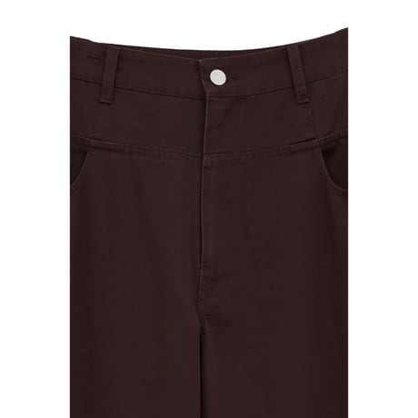 CLANE クラネ “LOW WAIST BARREL PANTS” ローウエストバレルパンツ