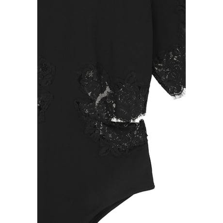 CLANE クラネ “SIDE LACE CUT OUT BODYSUITS” サイドレースカットアウトボディスーツ
