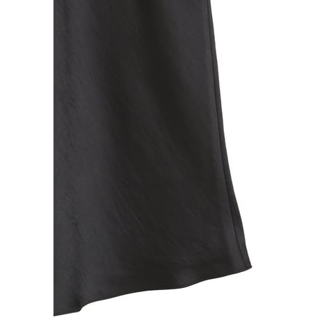 CLANE クラネ “SATIN STRAIGHT MAXI SKIRT” サテンストレートマキシスカート