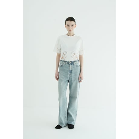 CLANE クラネ “SIDE LACE CUT OUT BODYSUITS” サイドレースカットアウトボディスーツ
