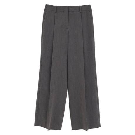 CLANE クラネ “LOW WAIST TUCKED LOOSE SLACKS” ローウエストタックルーズパンツ