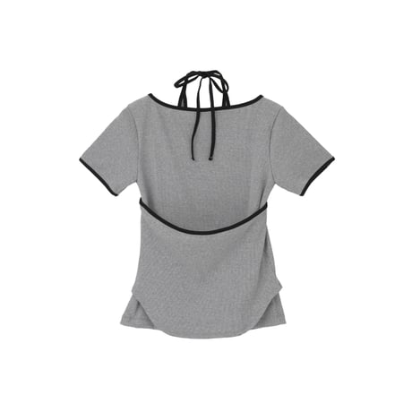 MANOF マノフ “BICOLOR LAYERED TOPS” バイカラーレイヤードトップス