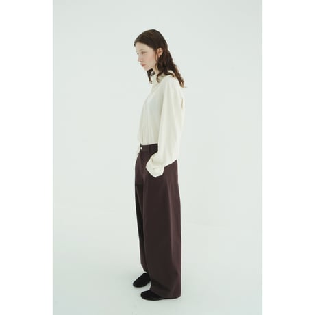 CLANE クラネ “LOW WAIST BARREL PANTS” ローウエストバレルパンツ