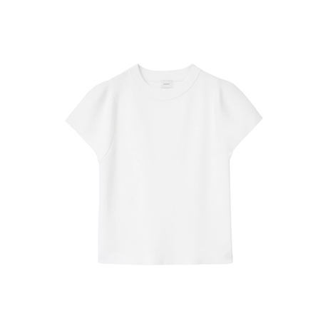 MANOF マノフ “MINI CUP PUFF KNIT TOPS” ミニカップパフニットトップス