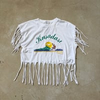 nope. ノープ “FRINGE N/S TOPS” フリンジノースリーブトップス