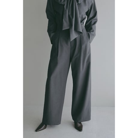 MANOF マノフ “PLEATS SKIRT SET PANTS“ プリーツスカートセットパンツ