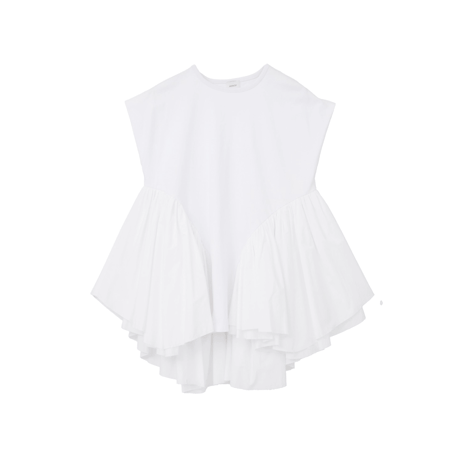 MANOF マノフ “DOCKING PEPLUM CUT TOPS” ドッキングペプラムカットトップス