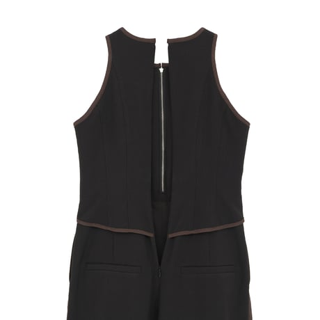 CLANE クラネ “BUSTIER LAYERED ALL IN ONE” ビスチェレイヤードオールインワン