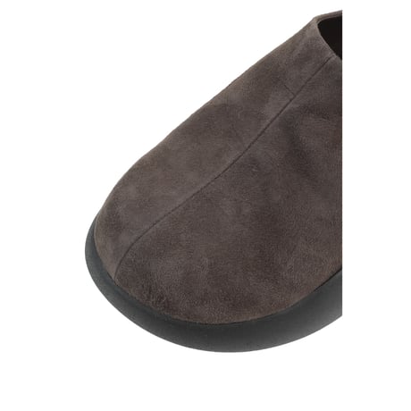 CLANE クラネ “SUEDE PUFF SLIPONS” スエードパフスリッポン