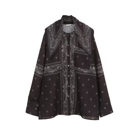 CLANE クラネ “BANDANA SHIRTS” バンダナシャツ