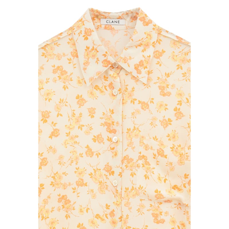 CLANE クラネ “MABEL FLOWER SHIRT” メイベルフラワーシャツ | t 