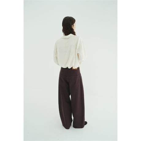 CLANE クラネ “LOW WAIST BARREL PANTS” ローウエストバレルパンツ
