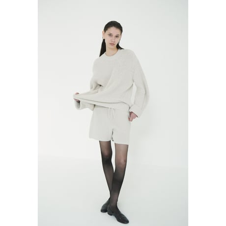 CLANE クラネ “KNIT SHORT PANTS” ニットショートパンツ