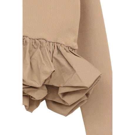 CLANE クラネ “W BALLOON SHORT KNIT TOPS” ダブルバルーンショートニットトップス
