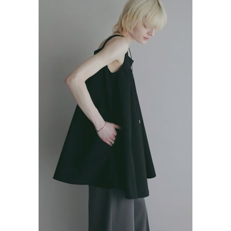 MANOF マノフ “SQUARE NECK GATHER MINI ONE PIECE” スクエアネックギャザーミニワンピース