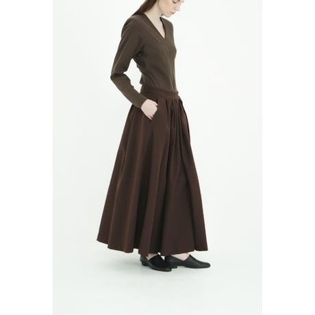 CLANE クラネ “2WAY ADJUST FLARE SKIRT” ２ウェイアジャストフレアスカート