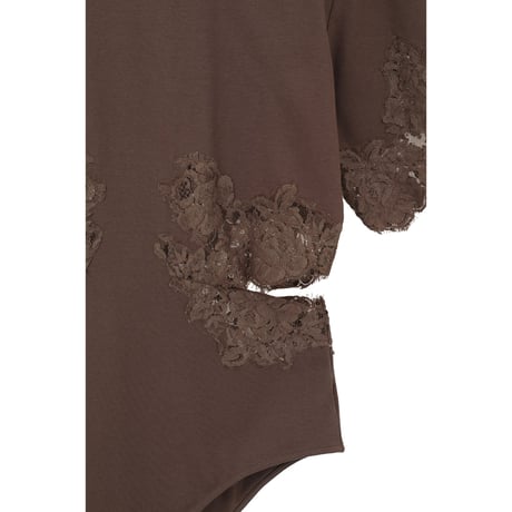 CLANE クラネ “SIDE LACE CUT OUT BODYSUITS” サイドレースカットアウトボディスーツ