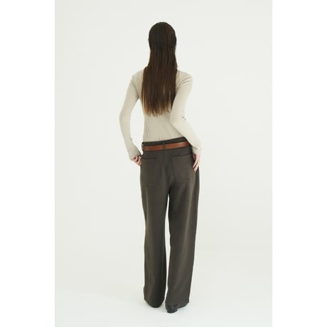 CLANE クラネ “TWO TUCK SWEAT PANTS” ツータックスウェットパンツ