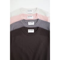 CLANE クラネ “BASIC COMPACT KNIT TOPS” ベーシックコンパクトニットトップス
