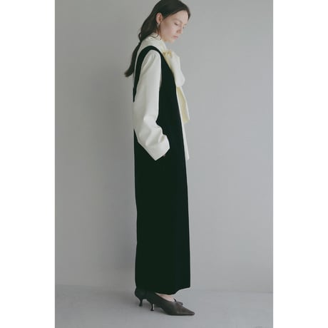 MANOF マノフ “VELVET 2WAY ONE PIECE” ベルベット２ウェイワンピース