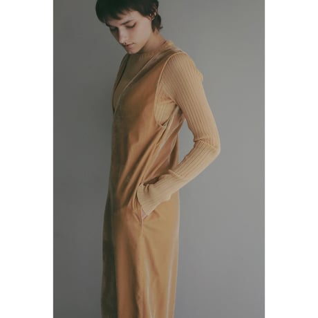 MANOF マノフ “VELVET 2WAY ONE PIECE” ベルベット２ウェイワンピース