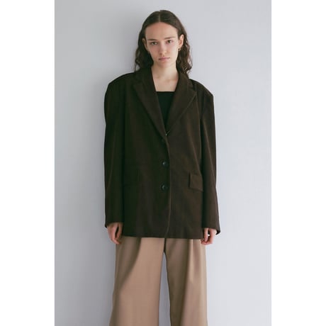 MANOF マノフ “LACE COLLAR CORDUROY JACKET” レースカラーコーデュロイジャケット