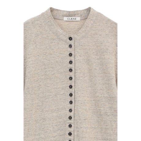 CLANE クラネ “BUTTON DETAIL CUT TOPS” ボタンディティールカットトップス