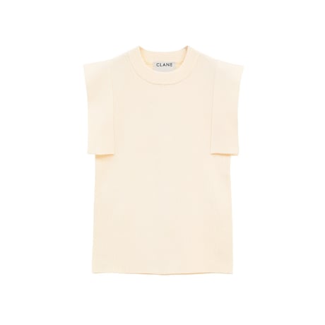 CLANE クラネ “SQUARE SLEEVE KNIT TOPS” スクエアスリーブニットトップス