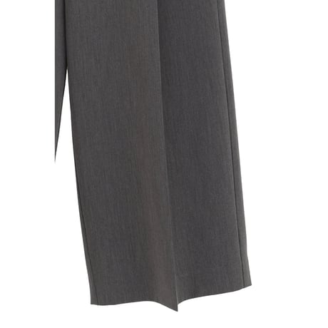 CLANE クラネ “LOW WAIST TUCKED LOOSE SLACKS” ローウエストタックルーズパンツ