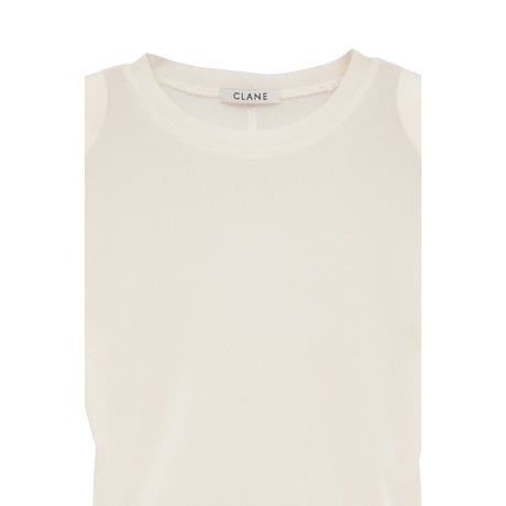 CLANE クラネ “FLOCKY FORM TIGHT TOPS” フロッキーフォームタイトトップス