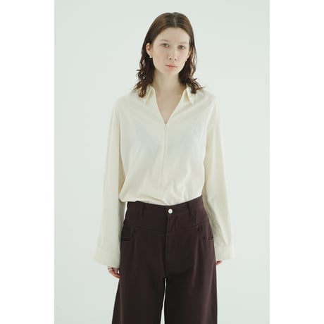 CLANE クラネ “DEEP V CONCEALED SHIRTS” ディープブイコンシールドシャツ