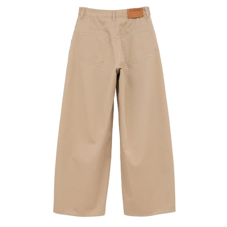 CLANE クラネ “LOW WAIST BARREL PANTS” ローウエストバレルパンツ