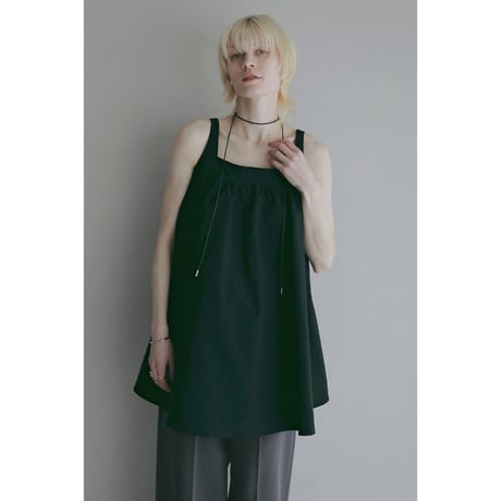 MANOF マノフ “SQUARE NECK GATHER MINI ONE PIECE” スクエアネックギャザーミニワンピース