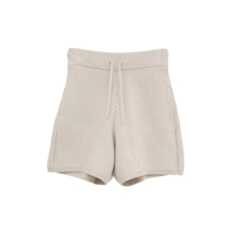 CLANE クラネ “KNIT SHORT PANTS” ニットショートパンツ