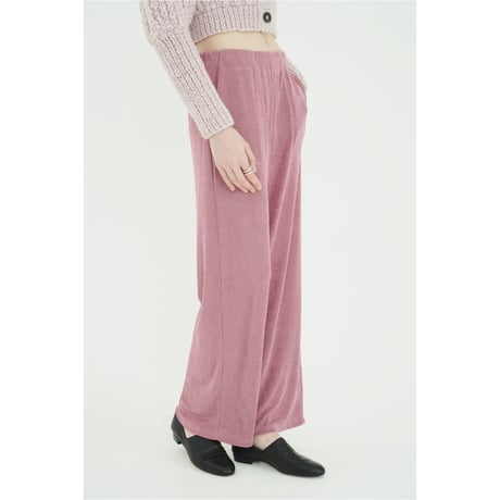CLANE クラネ “BRIGHT JERSEY PANTS” ブライトジャージーパンツ